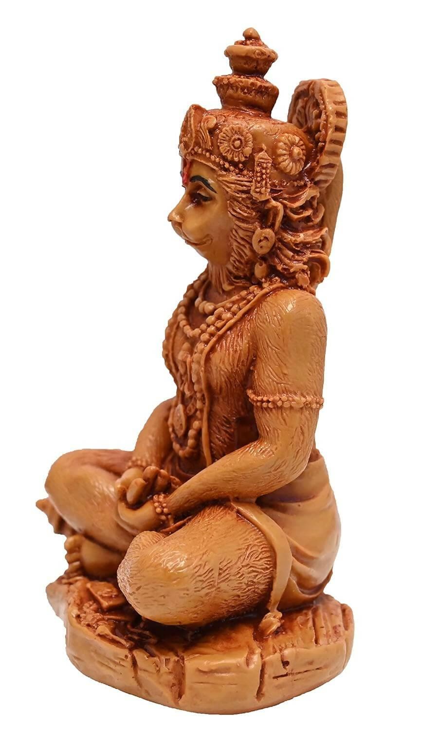 KariGhar God Hanuman Idol murti Best for Car Dashboard | Home | Living Room | Puja Room - HalfPe