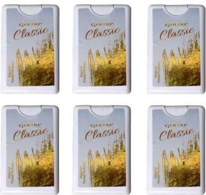 Gimani Classic Pocket Perfume 20 ML Each (Pack of 6) Eau de Parfum - 120 ml - HalfPe