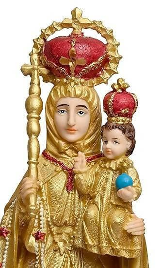 KariGhar® Our Lady of Velankanni I Our Lady of Good Health I Mother Velankanni 16 inches catholic idol perfect for Alter Prayer Room I Drawing Room I Bedroom I Gifting & Decoration. A0050 (5 x 6.5 x 16 INCH) - HalfPe