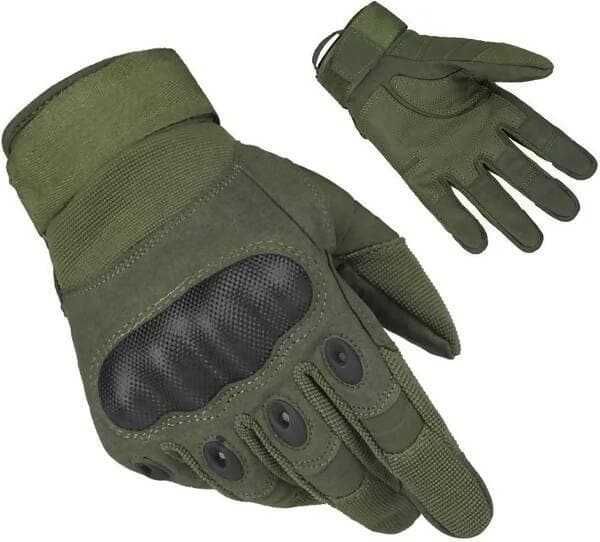 Cycling Motorcycle Gloves Riding Gloves (Green) - HalfPe