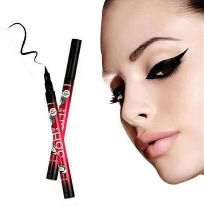 INDIANA HUDA 4 PCS (36H) Waterproof Liquid Eyeliner Make Up Beauty,Longlast Eye Liner Pencil 12 ml (BLACK) - HalfPe