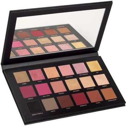 Bingeable Multicolor High Pigmentation 18 Colors Rose Remastered Eye Shadow Palette With Hnh Es 17 Party Color (Pack Of 2) - HalfPe