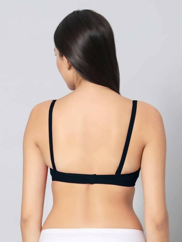 Padded Bra (Black) - HalfPe