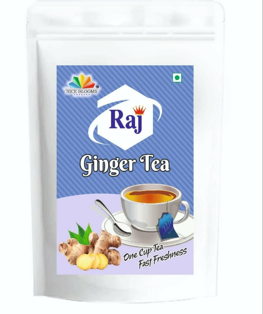 Nice blooms Raj ginger tea (1kg) - HalfPe