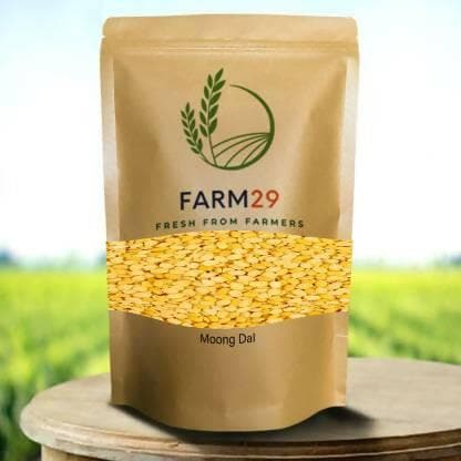 Farm29 Organic Moong Dal (1 kg) - HalfPe