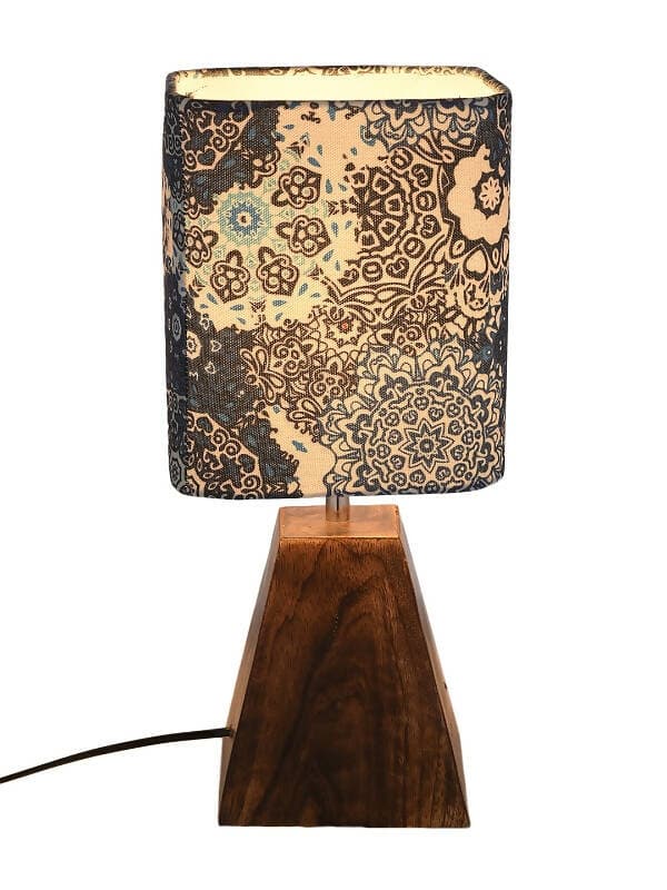 Pyramid Batik Print Lamp - HalfPe