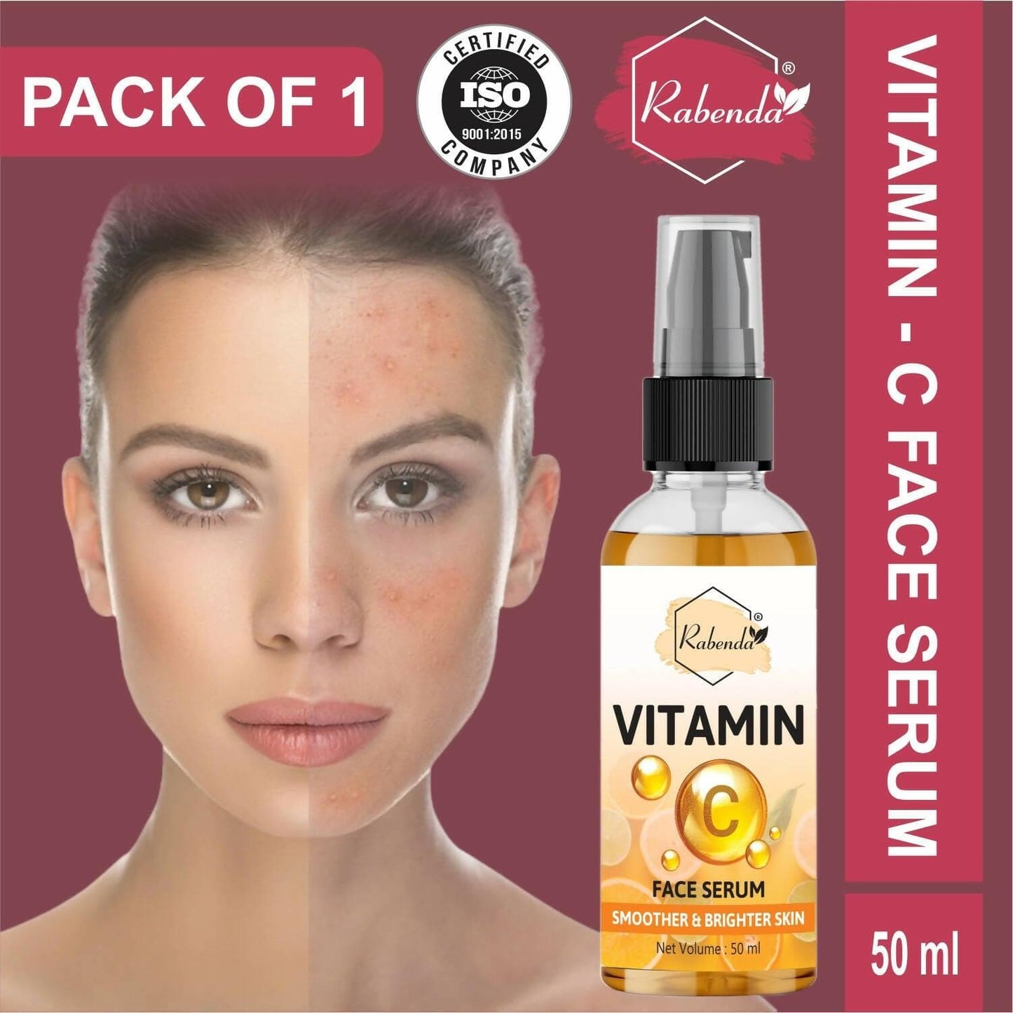 Rebanda ( VITAMIN-C )serum (pack of 1) - HalfPe