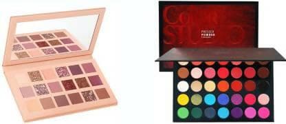 Bingeable High Pigmentation Nude Edition Eye Shadow Palette with Multi Color Eye Shadow Palette - HalfPe