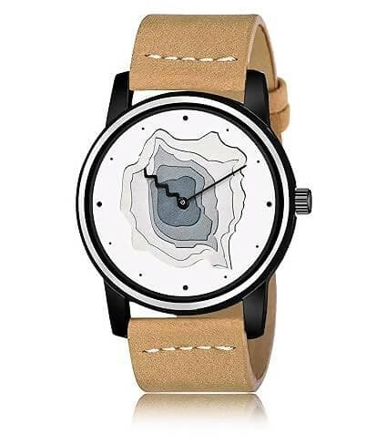 LOREM Multicolor 3D Look Analog Watch For Men LR68 - HalfPe