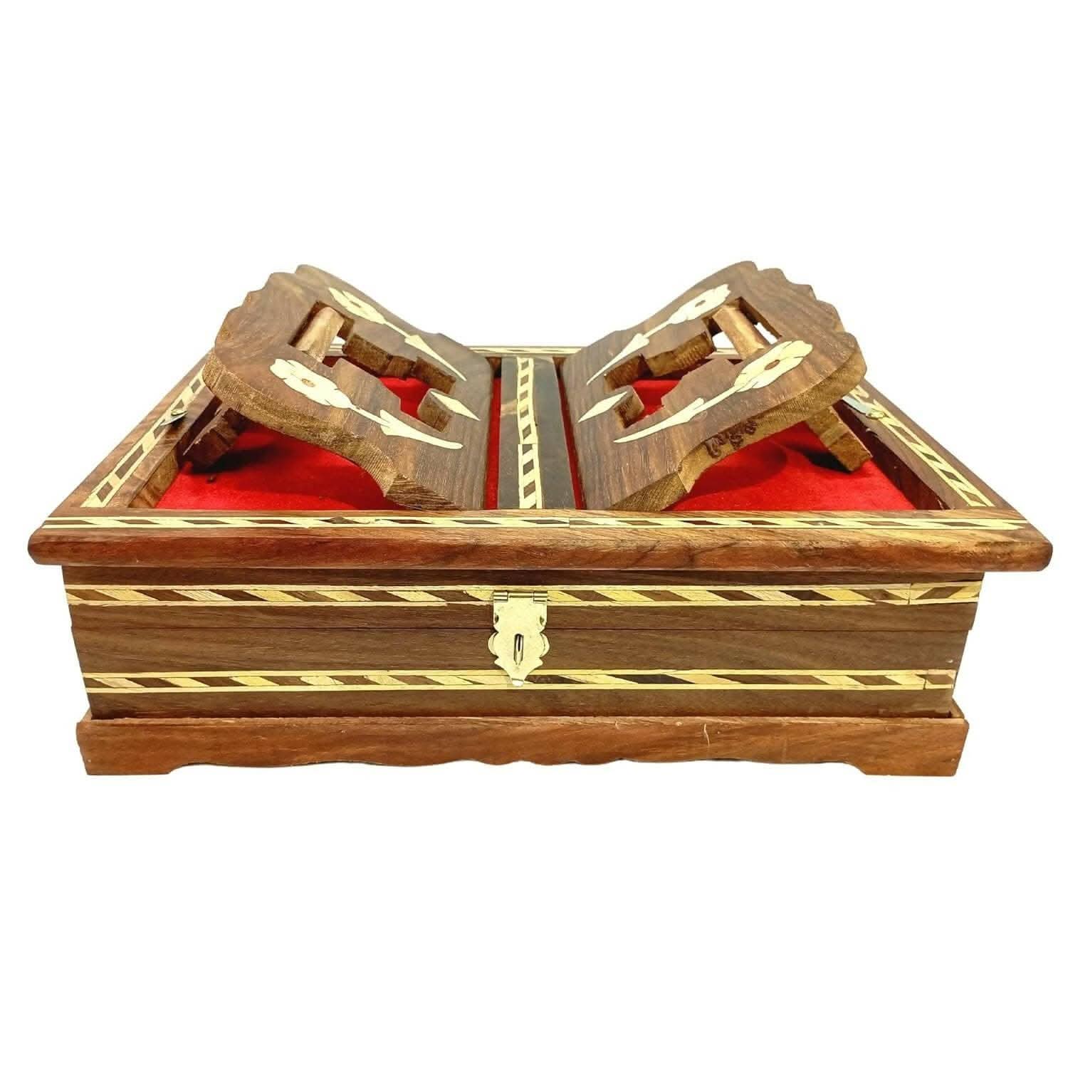 Santarms Wooden Holy Book Stand - HalfPe