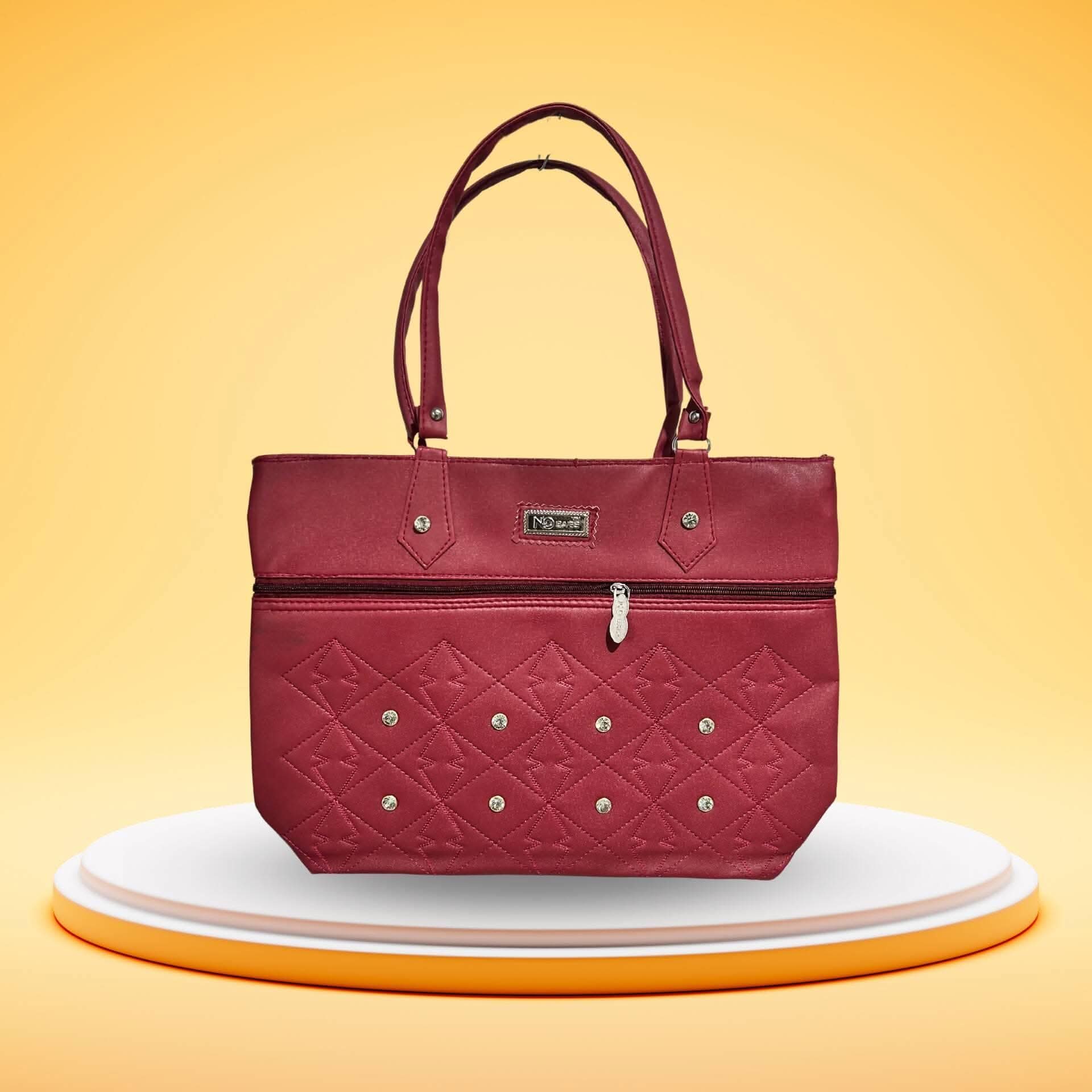 Handbag Tote Bag Ladies Purse Handbag Tan Shoulder Bag - HalfPe