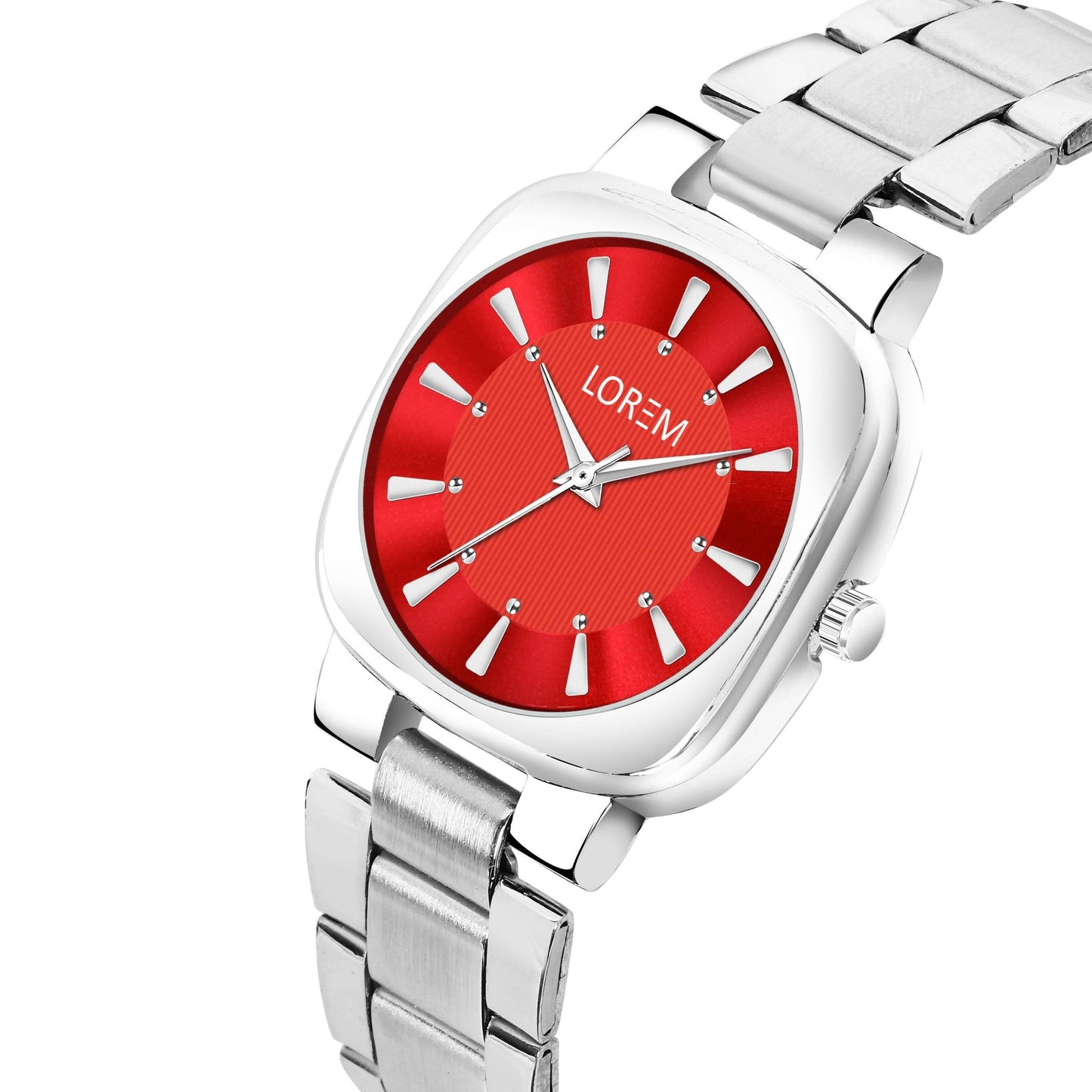 LOREM Red Professional Analog Watch For Women LR304 - HalfPe