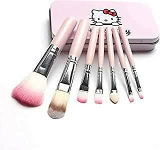 Tya Eyeshadow With Hello Kitty Makeup Brushes (Pack of 2) - HalfPe