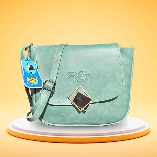 Women Green Sling Bag| NATIONAL HANDBAGS - HalfPe