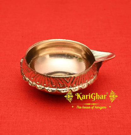 KariGhar Brass Kuber Diya for Home, Puja Ghar, Offic, Gifting & Decoration - HalfPe