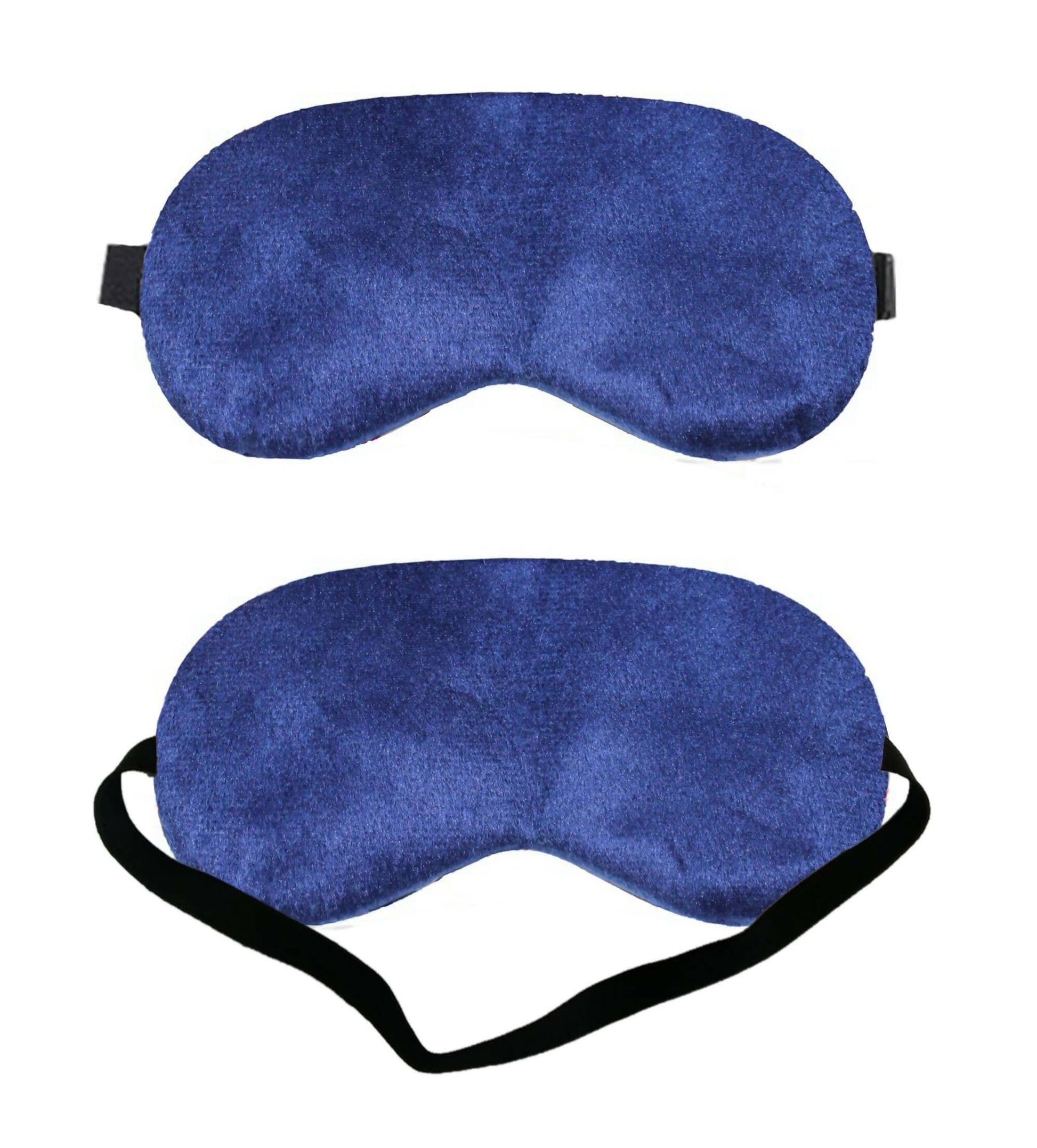 Lushomes Sleep Eye Mask-Updated Design Light Blocking Sleep Mask, Soft and Comfortable Night Eye Mask for Men Women, Eye Blinder for Travel/Sleeping/Shift Work (Pack of 2, Blue) - HalfPe