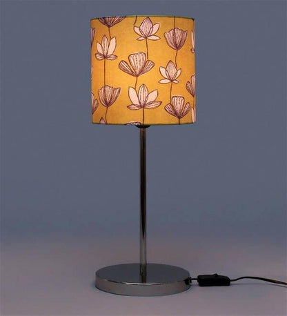 Mustard Flora Lamp - HalfPe