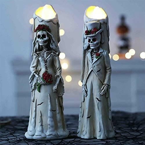 GM Presents Unique Gift Love Never Dies Skeleton Couple Wedding Statue Gift - HalfPe