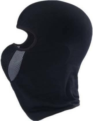 Black Face Mask for Riders (Size: Free, Balaclava) - HalfPe