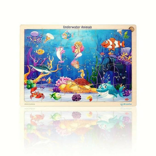 Zodo jigsaw under water animal Puzzle for kids - HalfPe