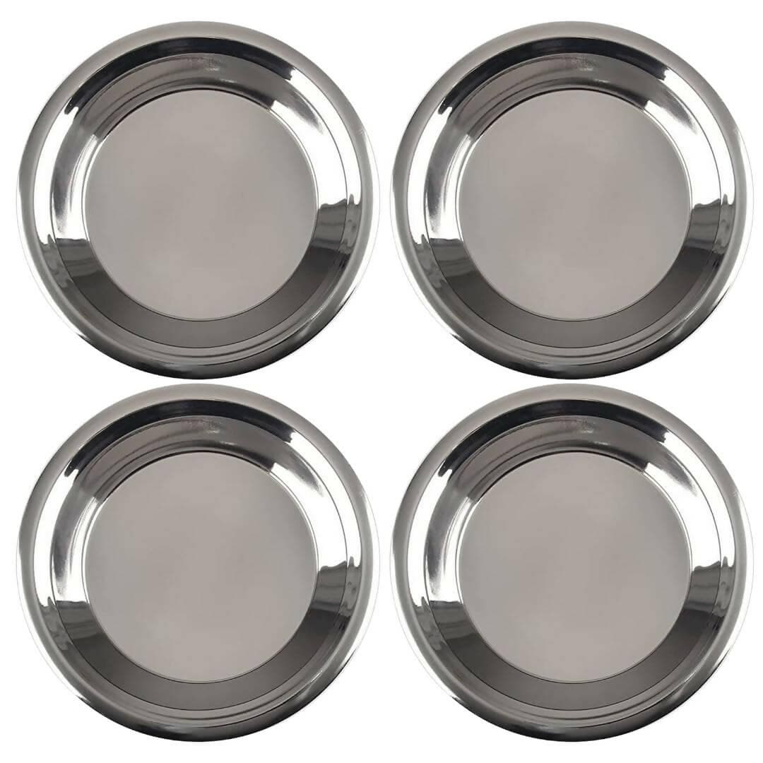 SHINI LIFESTYLE Stainless Steel parat for Kitchen, Atta Parat, Parati (1) - HalfPe