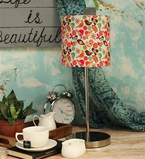 Colorful Bird Lamp - HalfPe