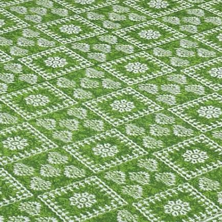 Jaipuri Traditional Cotton Double Bed Sheet with 2 Pillow Covers (Bedsheet for Double Bed Cotton, Green) - HalfPe