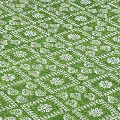 Jaipuri Traditional Cotton Double Bed Sheet with 2 Pillow Covers (Bedsheet for Double Bed Cotton, Green) - HalfPe