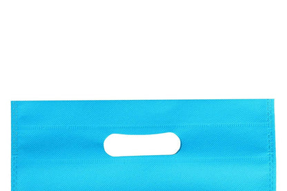 Agrashri Enterprises D Cut sky blue Cloth Carry Bag (Pack of 50) - HalfPe