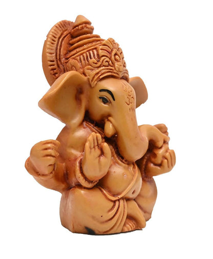 KariGhar Ganesh ji D0005 Perfect for Car Dashboard/ Home/ Living Room/ Puja Room/ Gifting (3 Inches) - HalfPe