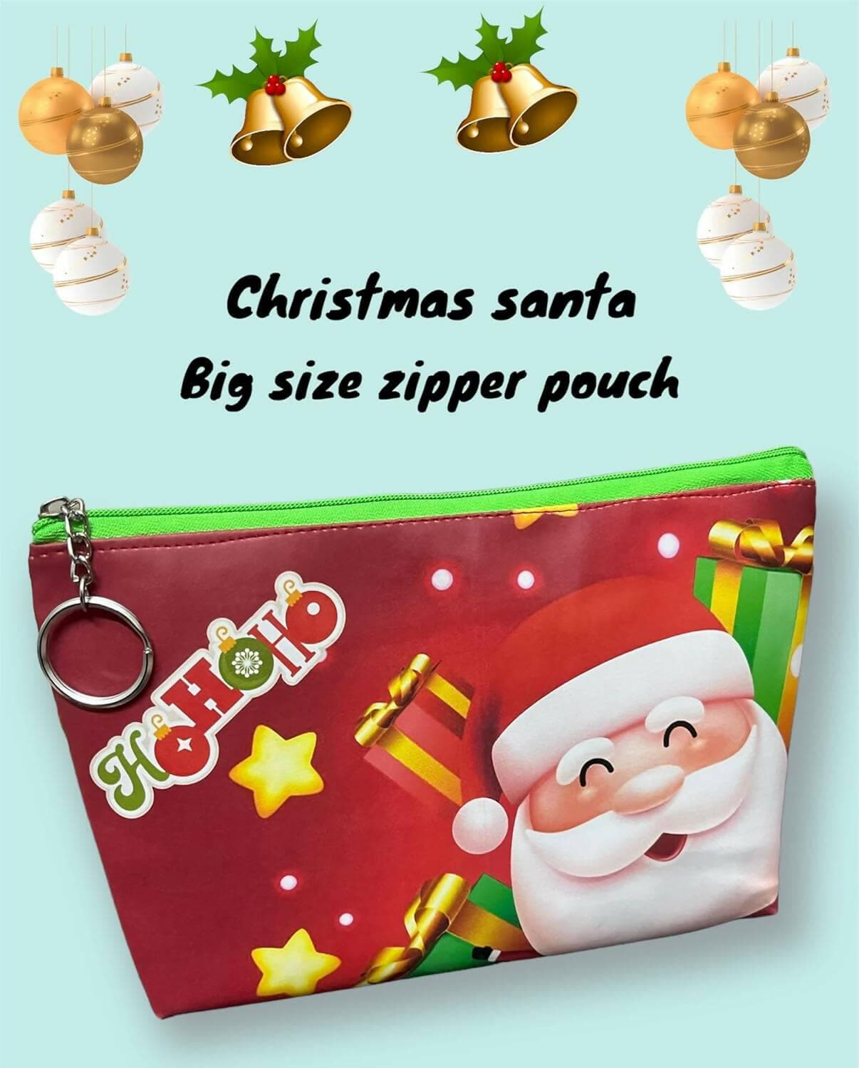 Le Delite Santa Claus - Stationery Combo with Diary Pen Pencil Eraser - HalfPe