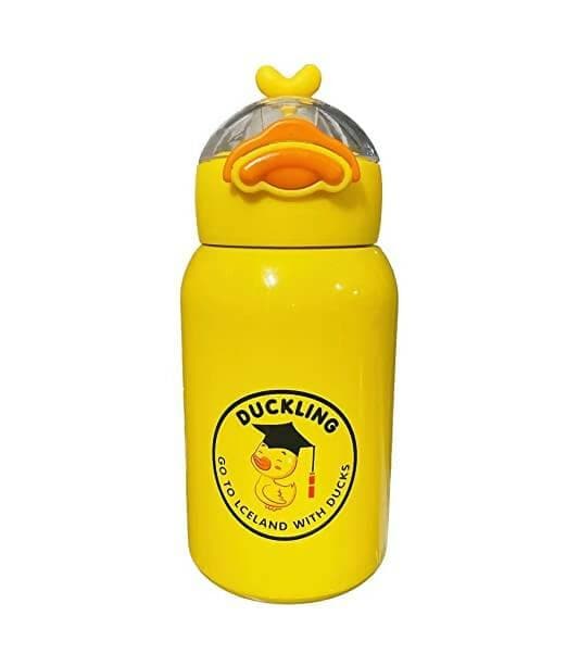 Premium Quality Cute Duckling Kids Sipper Bottle (400 ML) - HalfPe