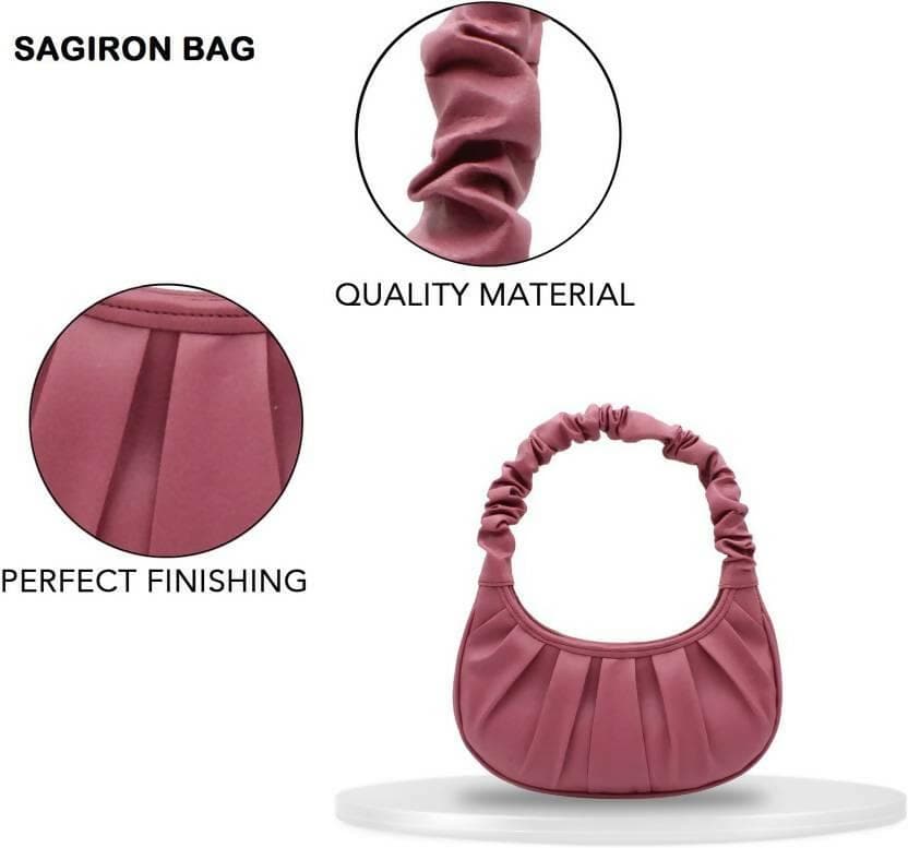 SAGIRON Maroon Women Sling Bag - Mini - HalfPe