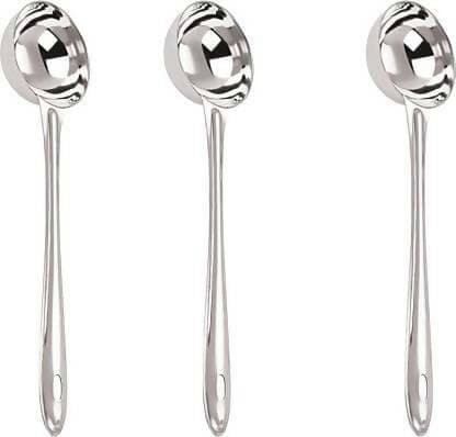 SHINI LIFESTYLE Stainless Steel Kitchen Table Spoon Set (Pack of 3) - HalfPe