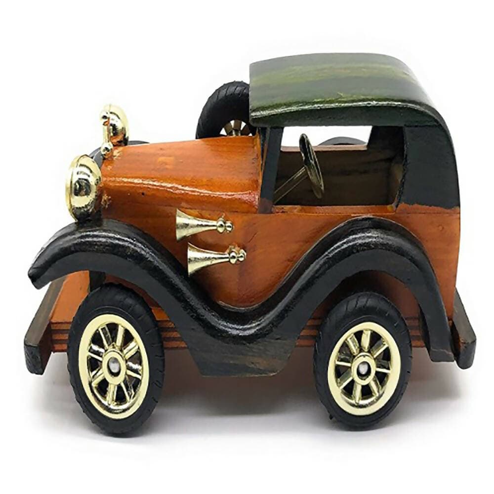 GM Unique Gift Wooden Vintage Classic Car Antique Vehicle Car Toy Unique And Antique Collection For HomeOffice Showpiece - HalfPe