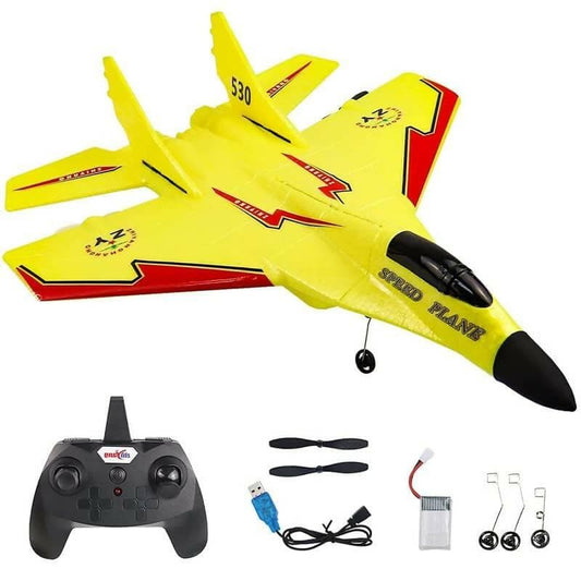 RC Stunt Airplane 2.4G Remote Control MIG-530 Kids Toys - HalfPe