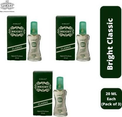 Gimani Bright Classic Perfume 20ml Each (Pack of 3) Perfume - 60 ml - HalfPe