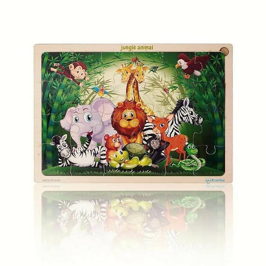 Zodo jigsaw jungle puzzle for kids - HalfPe