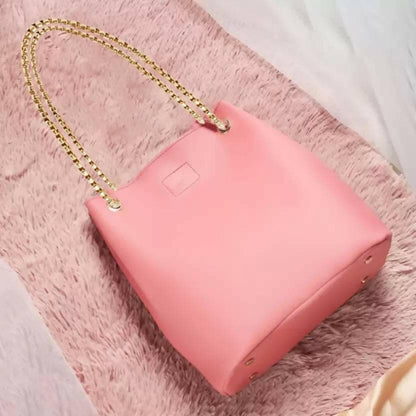 Women Pink Shoulder Bag - HalfPe