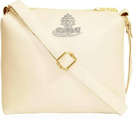 Beige Girls Sling Bag - HalfPe