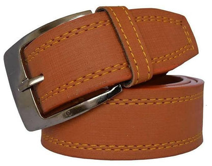 Men’s Formal Tan Color Belt And brown Color Wallet (Combo) - HalfPe