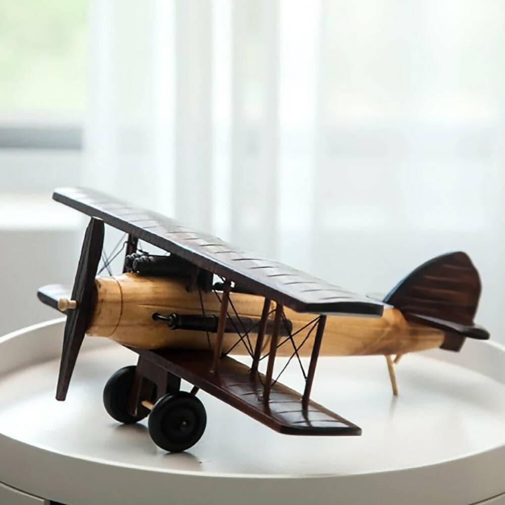 TGM Wooden Air Crafts Decorative Showpiece - HalfPe