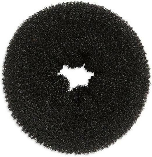 SENECIO Magic Donut Style Nylon Wire Stretchable Ring Hair Volumizer Bun Maker Visit the SENECIO Store (Medium Size 8.2cm ) - HalfPe