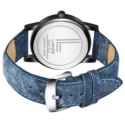 LOREM Multicolor Be Positve Analog Watch For Men LR60 - HalfPe