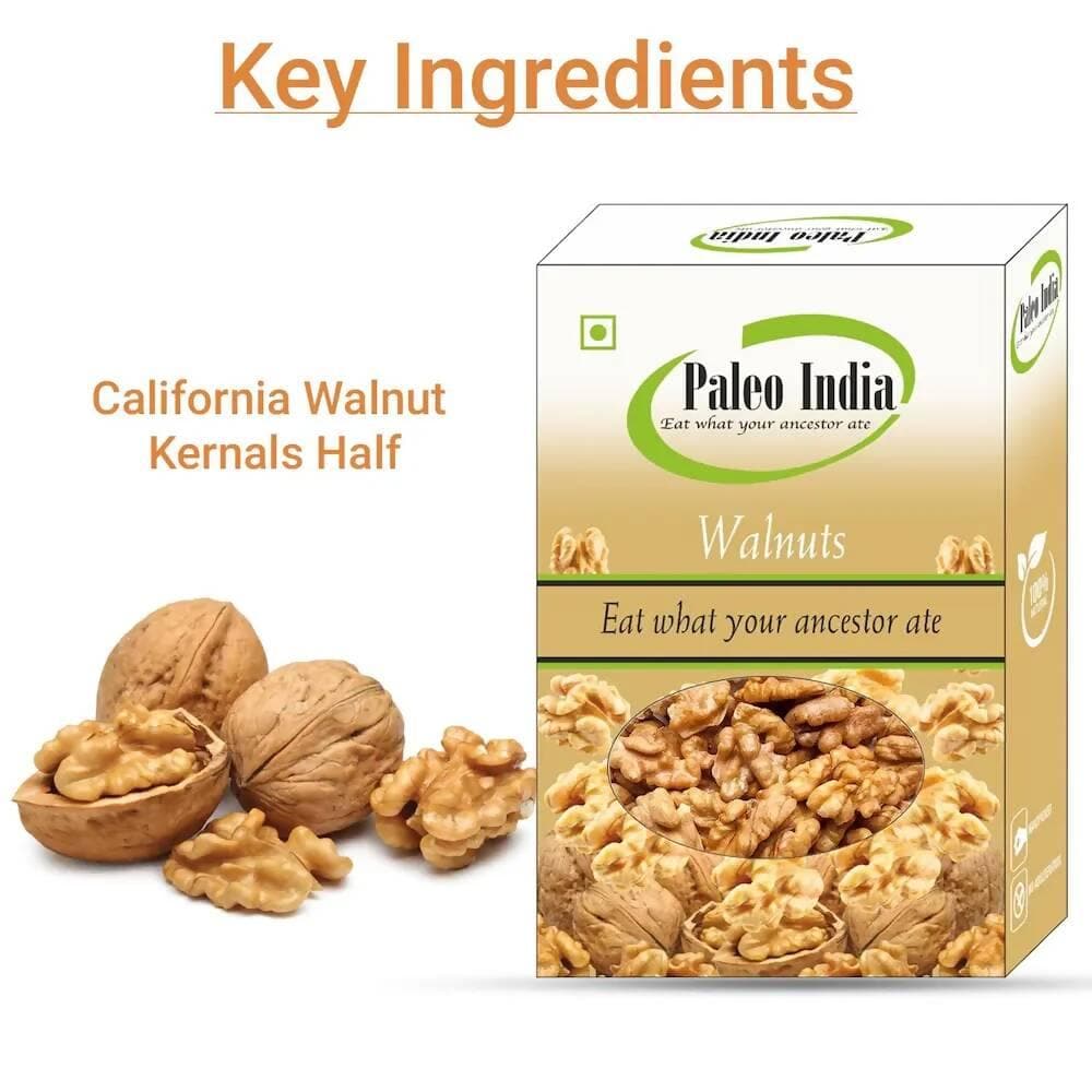 Paleo India Walnut Kernals / Akhrot Giri / Walnut Half Giri (1kg) - HalfPe