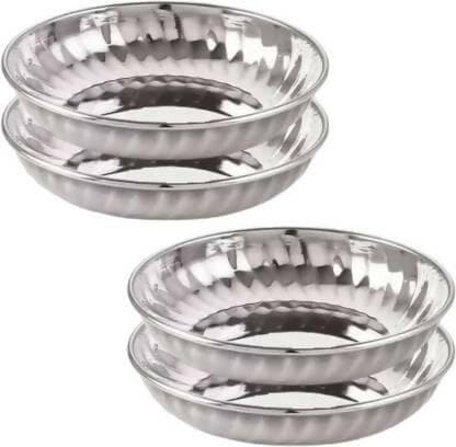 SHINI LIFESTYLE Steel Bowl Set (Pack of 4) - HalfPe