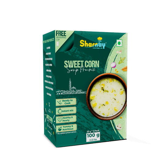 Sharnay Ready To Cook Instant sweet corn Premix soup (pack of 2) - HalfPe