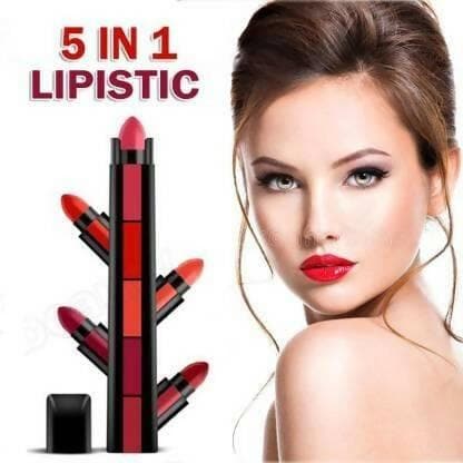 lip liner 5 in 1 lipstick - HalfPe