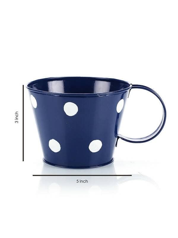 Polka Cup Small Blue - HalfPe
