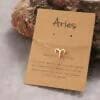 Pinapes Astrological Sign Pendant and Aries Necklace - HalfPe